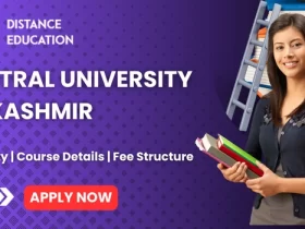 Central University of Kashmir Admission