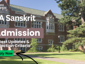 MA Sanskrit Admission