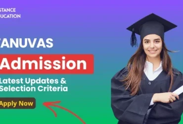 TANUVAS Admission