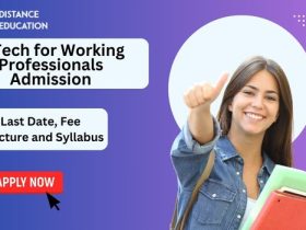 B.Tech for Working Professionals Admission