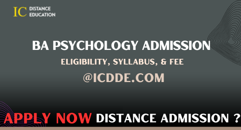 BA Psychology Admission