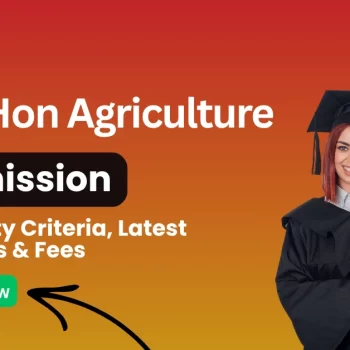 BSc Hon Agriculture Admission