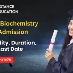 BSc Biochemistry Admission
