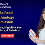 MSc Food Technology Admission
