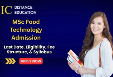 MSc Food Technology Admission