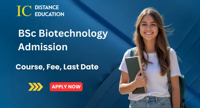 BSc Biotechnology Admission