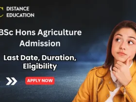 BSc Hons Agriculture Admission
