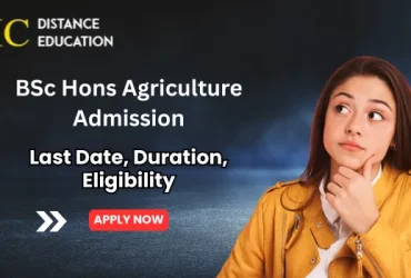 BSc Hons Agriculture Admission