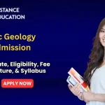 MSc Geology Admission