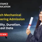 BTech Mechanical Engineering Admission