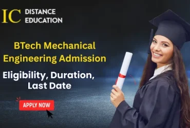 BTech Mechanical Engineering Admission