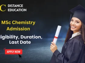 MSc Chemistry Admission