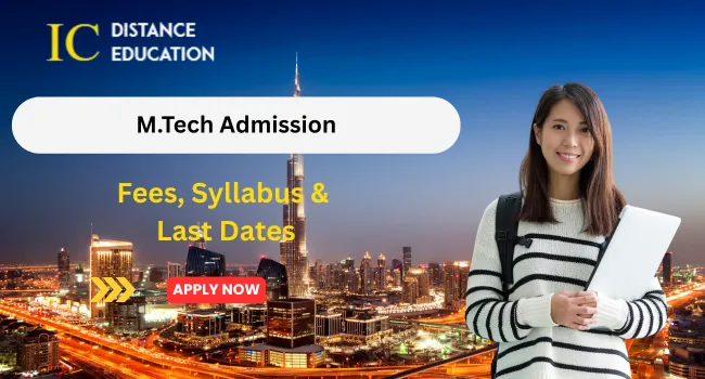 M.Tech Admission