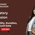 BA History Admission