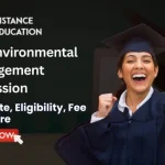 MA Environmental Management Admission