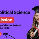 MA Political Science Admission