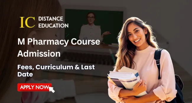 M Pharmacy Course Admission