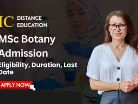 MSc Botany Admission