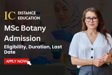 MSc Botany Admission