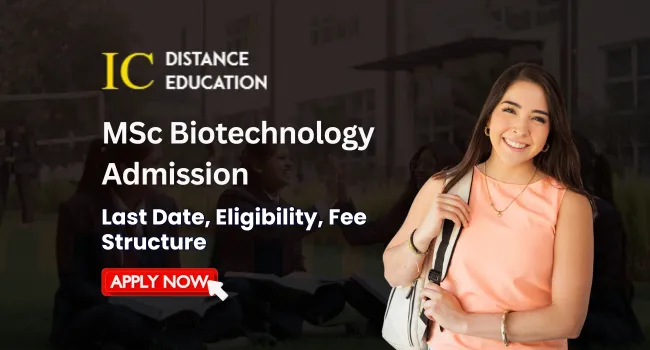 MSc Biotechnology Admission