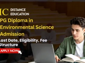 PG Diploma in Environmental Science Admission