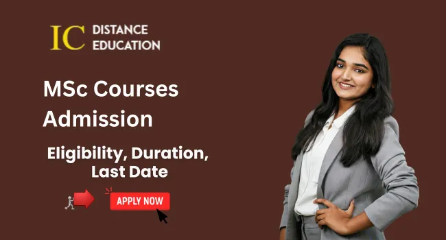 MSc Courses Admission