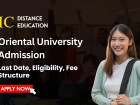 Oriental University Admission