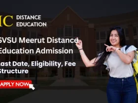 SVSU Meerut Distance Education Admission