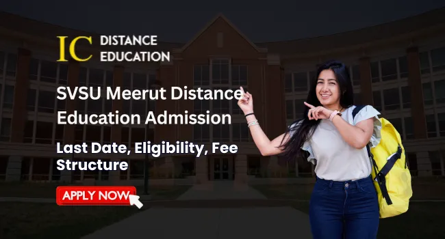 SVSU Meerut Distance Education Admission